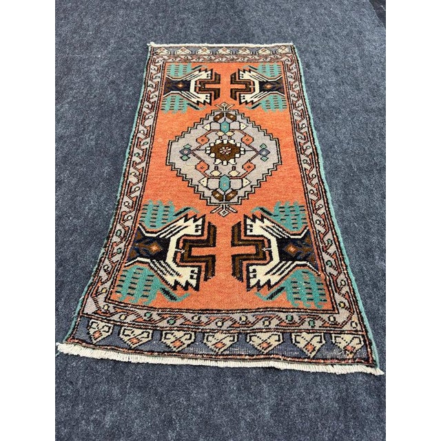 Turkish Yastik Rug 1'8" x 3'4" #24204 Explore a curated collection of hallway runners, wool rugs, and handmade...