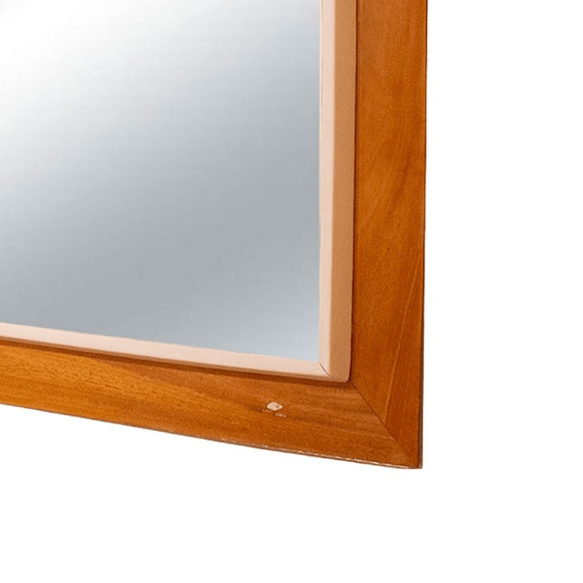 Mid-Century Modern Mirror, 1950s For Sale - Image 4 of 6