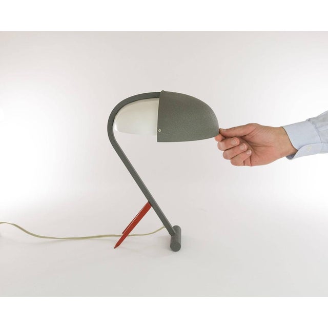 Metal Model NX 110 Table Lamp by Louis Kalff for Philips, 1950s For Sale - Image 7 of 8