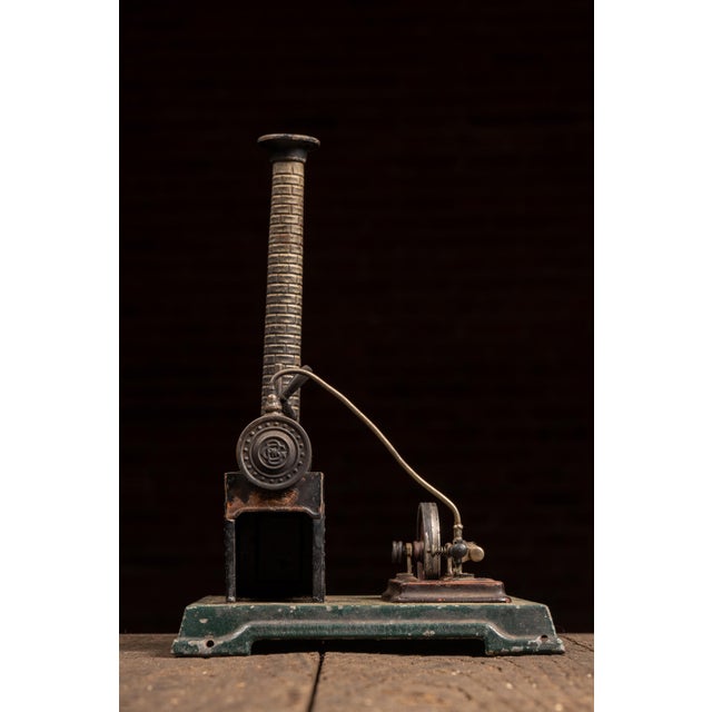 Industrial Early 20th Century Bing German Tabletop Live Steam Engine Model For Sale - Image 3 of 8