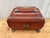 Traditional English Regency Period Leather Jewelry Box For Sale - Image 3 of 15