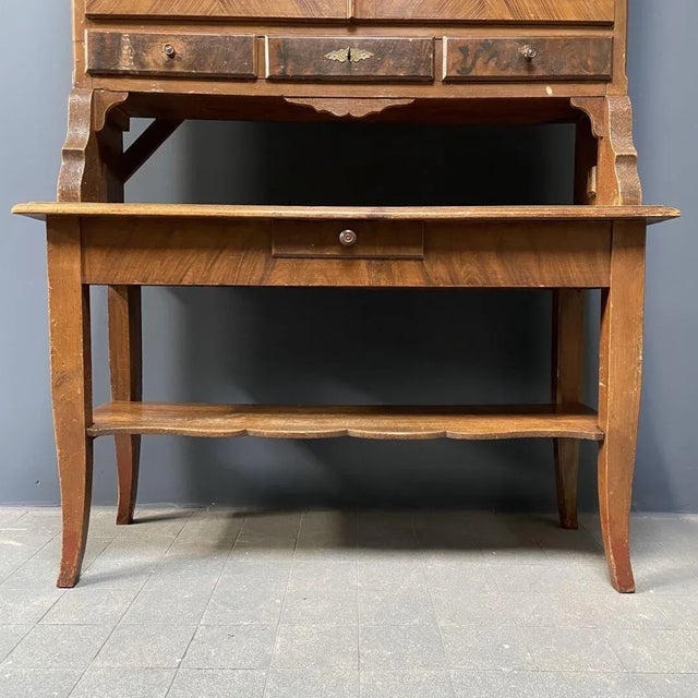 Antique Pine Sideboard, East Germany For Sale - Image 17 of 18