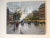 The School of Paris Late 20th Century Large Contemporary Impressionist Paris Street Scene Oil Painting on Canvas, Signed Colombo, 24" X 20" For Sale - Image 3 of 14