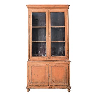 French 19th Century Painted Bibliotheque For Sale
