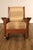 Antique Lifetime Arts And Crafts Oak Rocking Chair For Sale - Image 13 of 18