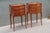 1920s Pair of French Louis XV Style Rosewood Side Tables Nightstands For Sale - Image 10 of 14