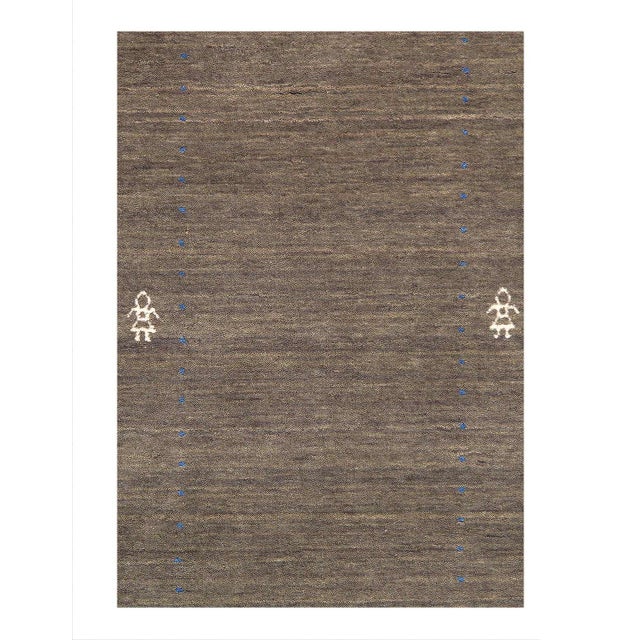 Gabbeh rugs are made by the nomadic Qashqai tribes of southern region. They are rough cut and long piled rugs of rich...