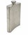 Early 20th Century Antique Asprey London Silver Plate Engine Turned 8oz. Hip Flask Made in England For Sale - Image 5 of 11