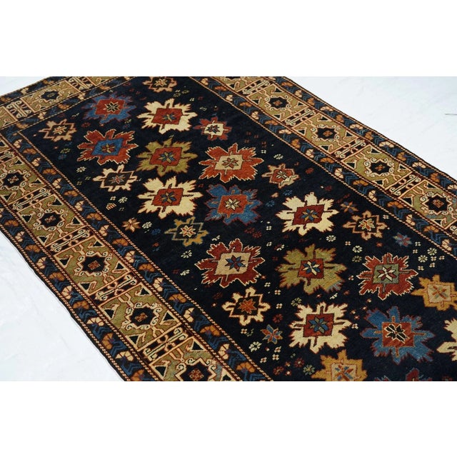 Textile Antique Shirvan Rug 3'9'' x 7'1'' For Sale - Image 7 of 11