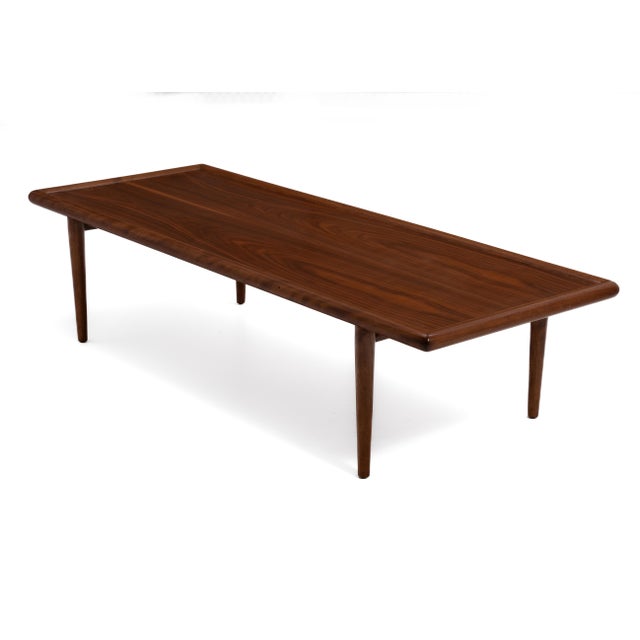 T.H. Robsjohn-Gibbings Widdicomb Coffee Table Mid Century Modern Unmarked 1950s For Sale - Image 10 of 18
