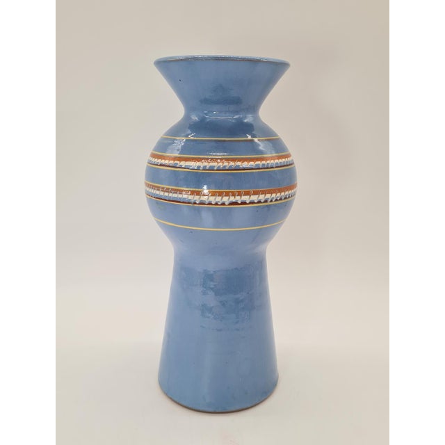 Mid-Century Modern Decorative Ceramic Vase, 1960s For Sale - Image 6 of 12