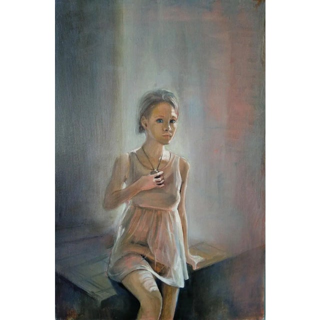 Ohanyan Kamsar, Businesswoman, 2018, Oil on Canvas For Sale - Image 4 of 4