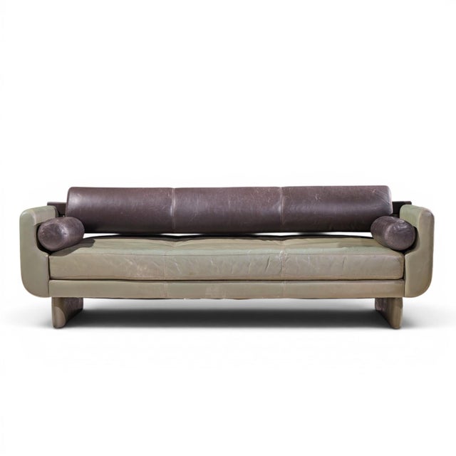 Vladimir Kagan for American Leather Group Mid Century Matinee Sofa This sofa measures: 88 wide x 35 deep x 30 inches high,...