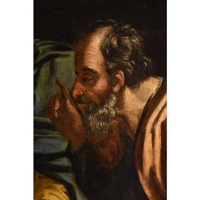 Roman School Artist, Susanna and the Elders, 17th Century, Oil on Canvas, Framed For Sale - Image 6 of 18