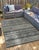 5x8 Vibrant Iris Gray Tribal Geometric Contemporary Handmade Wool Carpet Rug For Sale - Image 9 of 9