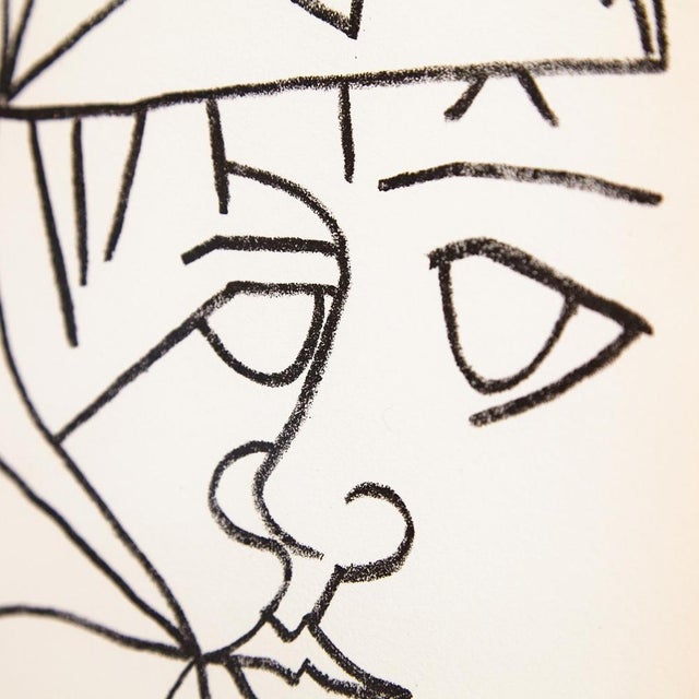 Françoise Gilot, The Reader, 1951, Lithograph, Framed For Sale - Image 9 of 10