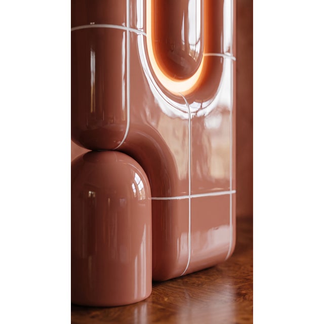 Plastic U 037 Ambient Lamp by Rollo Studio For Sale - Image 7 of 9