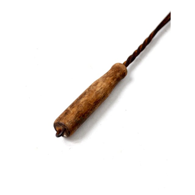 Antique Wire Rug Beater For Sale - Image 4 of 10