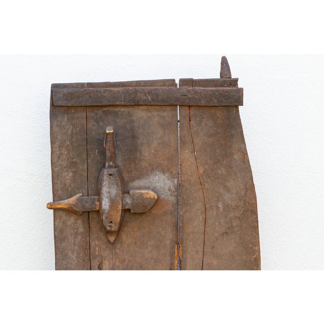 African Rare Authentic Bamana Guardian African Door For Sale - Image 3 of 8