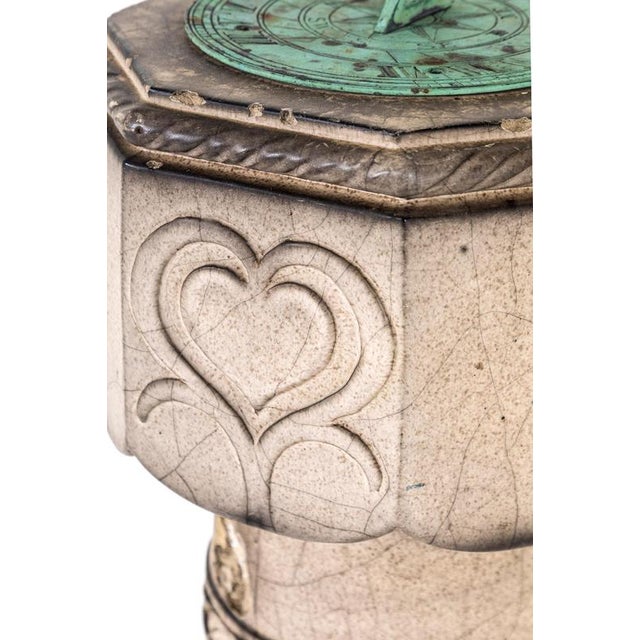 1920s English Arts and Crafts Sundial For Sale - Image 5 of 11