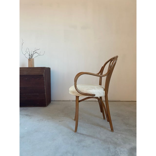 Thonet Bentwood + Cane Desk Chair For Sale - Image 10 of 13