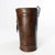 Vintage Leather Magazine Holder or Waste Paper Bin For Sale - Image 9 of 11