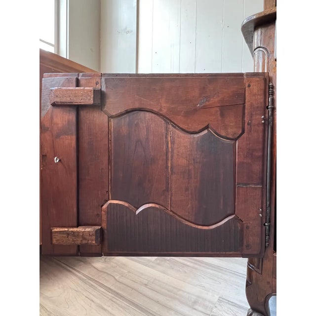 18th Century Antique French Vaisellier/Buffet For Sale - Image 9 of 10