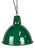 Industrial Green Enamel Factory Lamp from Polam, 1960s For Sale