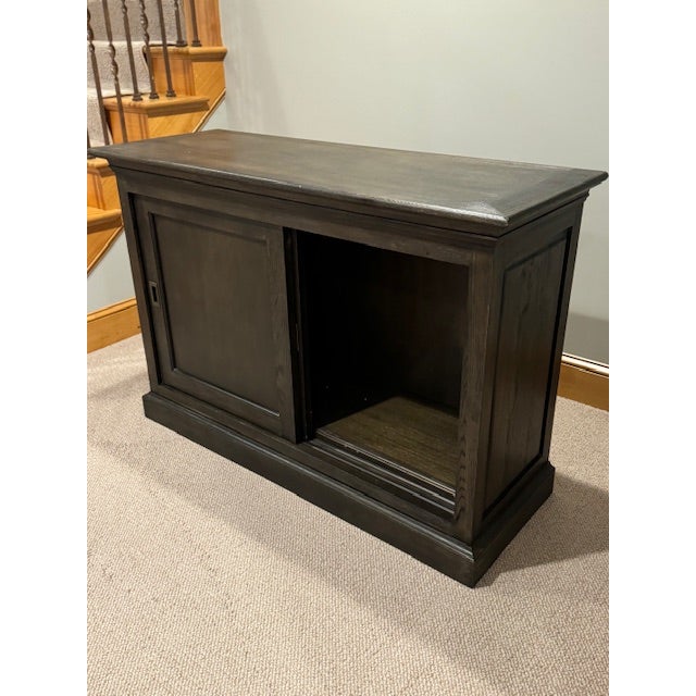 Restoration Hardware 20th Century English Slider Panel Sideboard For Sale In Minneapolis - Image 6 of 8