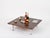 Brown Large Square Coffee Table in Rosewood and Chrome from Pizzetti, Italy, 1970s For Sale - Image 8 of 18