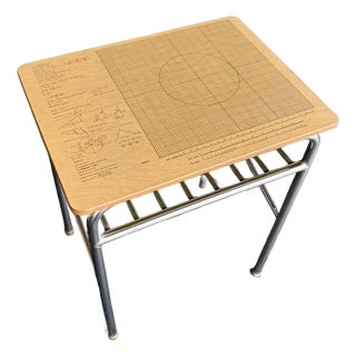 Mid Century Columbia Bicycles School Desk For Sale
