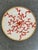 Limoges, France Palm Beach Style Coral Raynaud Limoges "Cristobal Rouge" No.1 Porcelain 7.48" Salad / Dessert Plates, Alberto Pinto - A Pair For Sale - Image 4 of 17