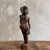 Sculpture Depicting a Balinese Woman on Hand-Carved Mahogany, 1960s For Sale - Image 4 of 9