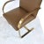 1970s Mid-Century Knoll Mies van der Rohe Solid Brass Brno Flat Bar Chairs - A Pair For Sale - Image 5 of 6
