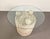 Glass Fossil Stone Coffee Table attributed to Magnussen Ponte, 1980s For Sale - Image 7 of 12