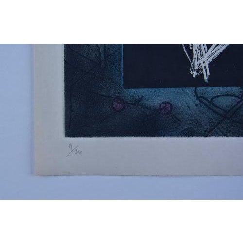 1960s Roberto Matta, The Voices, 1964, Aquatint Etching For Sale - Image 5 of 7