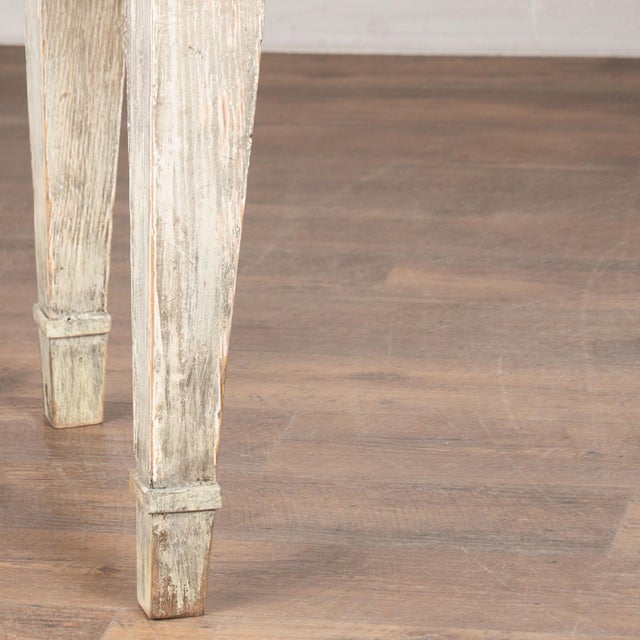 Early 20th Century Original Painted French Long Dining or Console Table For Sale - Image 13 of 14