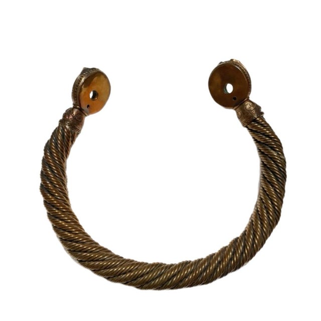 Gothic Celtic Torc / Torque Neck Ring Replica With Book From the British Museum For Sale - Image 3 of 8