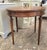 Vintage Round Side Table Tapered Legs For Sale In New York - Image 6 of 11