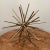 Late 20th Century Contemporary Urchin Gold Leaf Iron Rod Asterisk by Worlds Away For Sale - Image 5 of 10