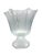 Late 19th Century Antique Victorian Eapg Pressed Glass Celery Vase With Stippled Panels For Sale - Image 5 of 7