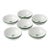 Vintage Anthropologie X Fern & Co. "The Palm Collection" Porcelain Small Bowls - Set of 6 For Sale
