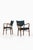 Armchairs in Rosewood and Fabric attributed to Finn Juhl, 1946, Set of 2 For Sale - Image 3 of 10