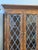 1990s Century Furniture English Tudor Style Oak Wood Cabinet, Vintage For Sale - Image 5 of 12