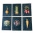 Set/6 Trompe l'Oeil Vegetable Wall Sculptural Art For Sale
