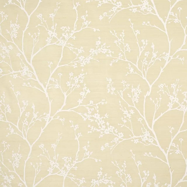 Not Yet Made - Made To Order Sample - Schumacher Twiggy Silk Fabric in Champagne For Sale - Image 5 of 5