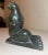 Antique Carved Green Stone Soapstone Canadian Seal Eskimo Sculpture Inuit For Sale - Image 4 of 12