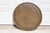 This round tray has fine engraving of Egyptian hieroglyphs. It is 30" in diameter and 11 lb weight. It depicts various...