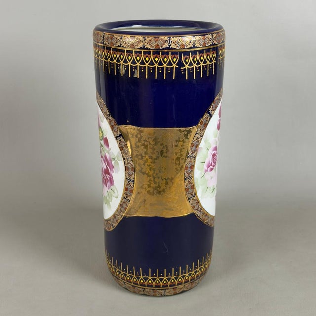 Venetian Lagoon Limoges Porcelain Vase, 1960s For Sale - Image 4 of 11