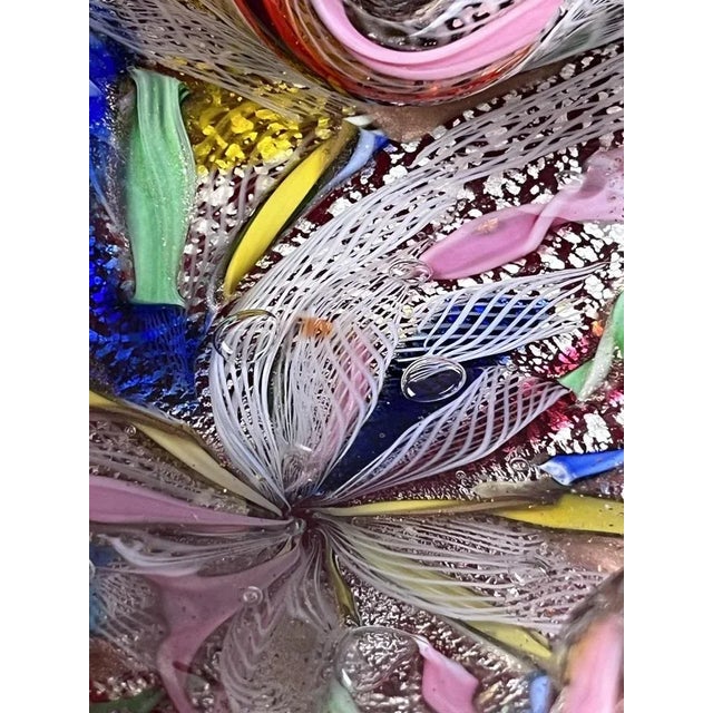 Variegated Murano Glass Ashtrays, 1970s, Set of 2 For Sale - Image 3 of 13